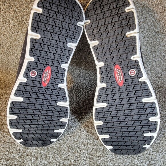 Skechers  Women's Size 10  Black White Comfort Flex Slip Resistant Pro EH NEW - Picture 3 of 8